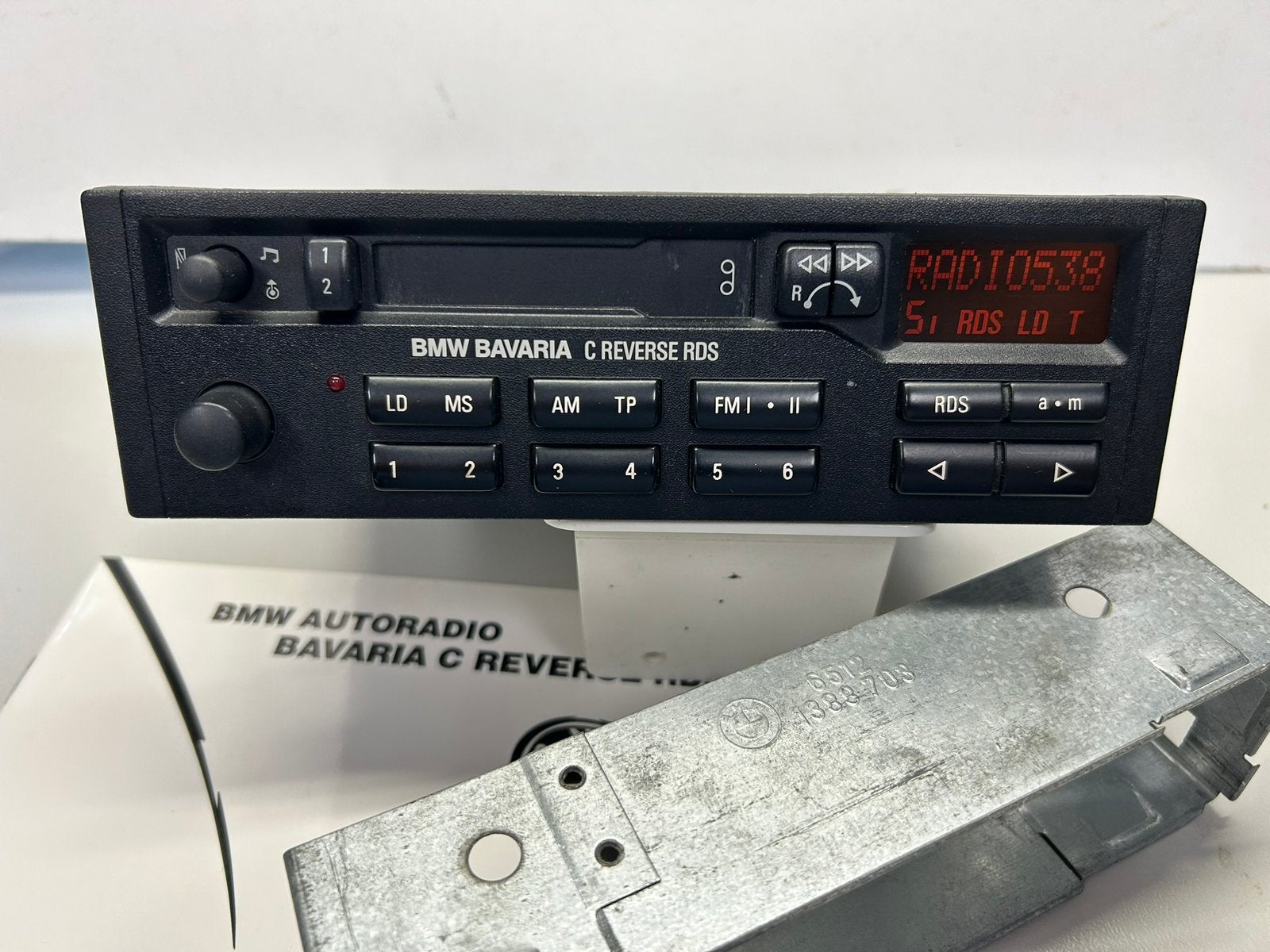 BMW Bavaria C Reverse RDS.  E30 E28 E34 E36 E32 Z1 Z3 Z4, Auto diversen, Autoradio's, Ophalen of Verzenden, Gebruikt