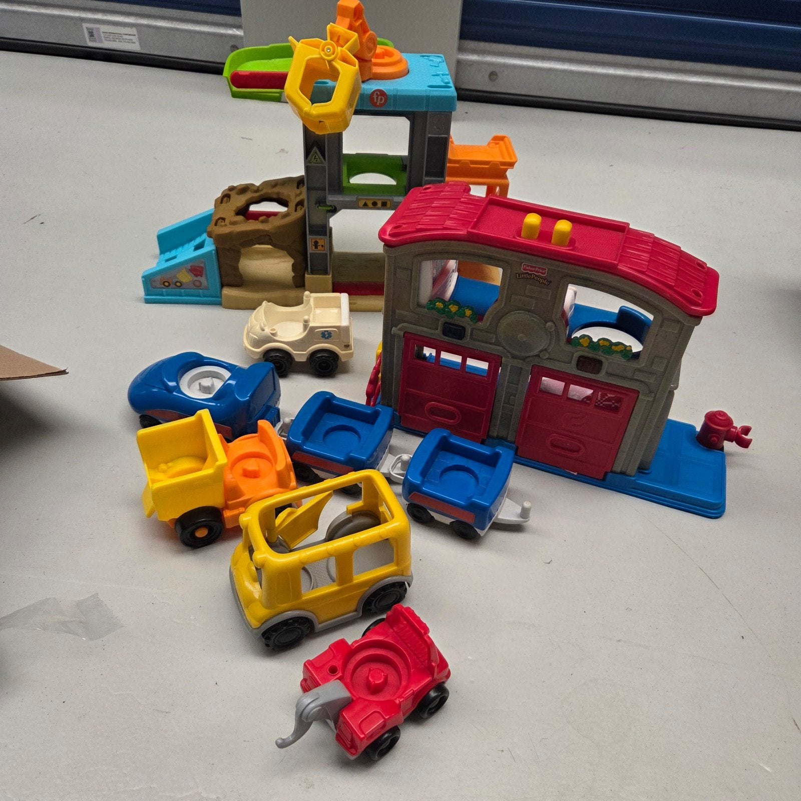 Little People Speelgoed, Ophalen, Gebruikt, Overige typen, Met wieltjes