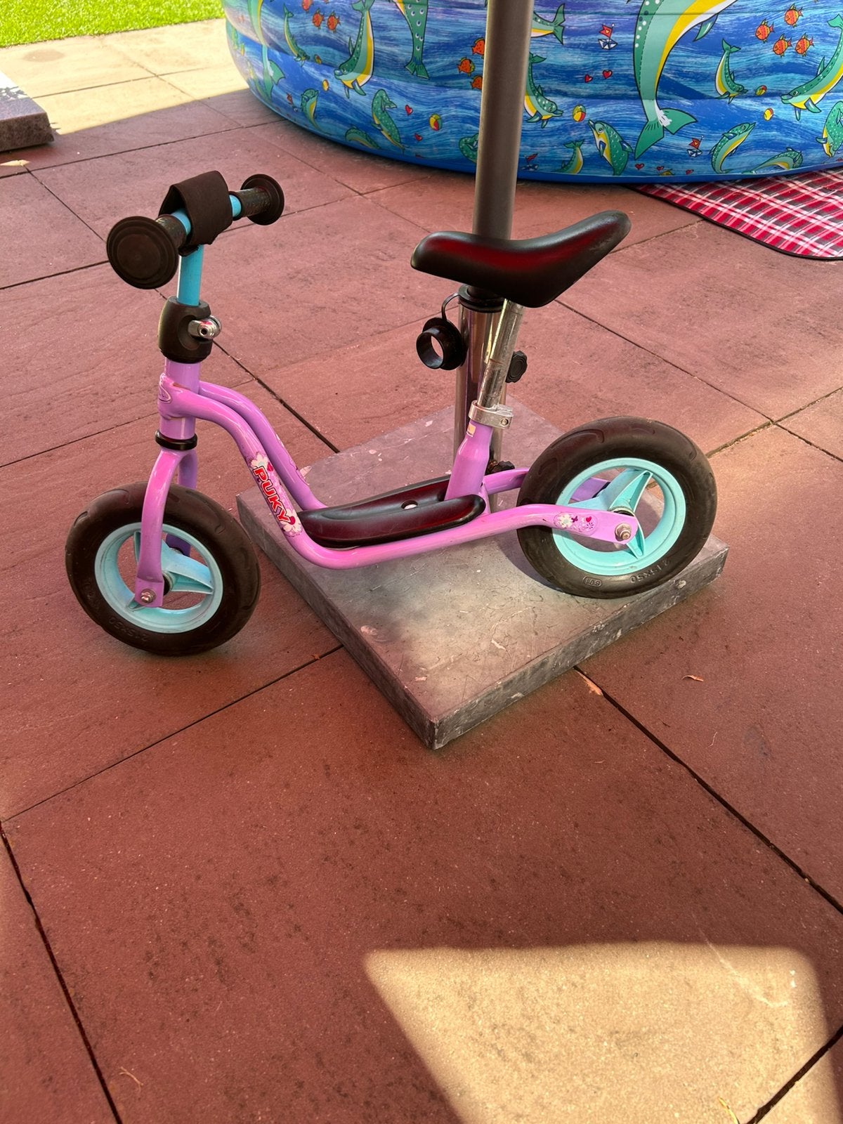 Starter puky loopfiets paars, Kinderen en Baby's, Ophalen, Zo goed als nieuw, Loopfiets