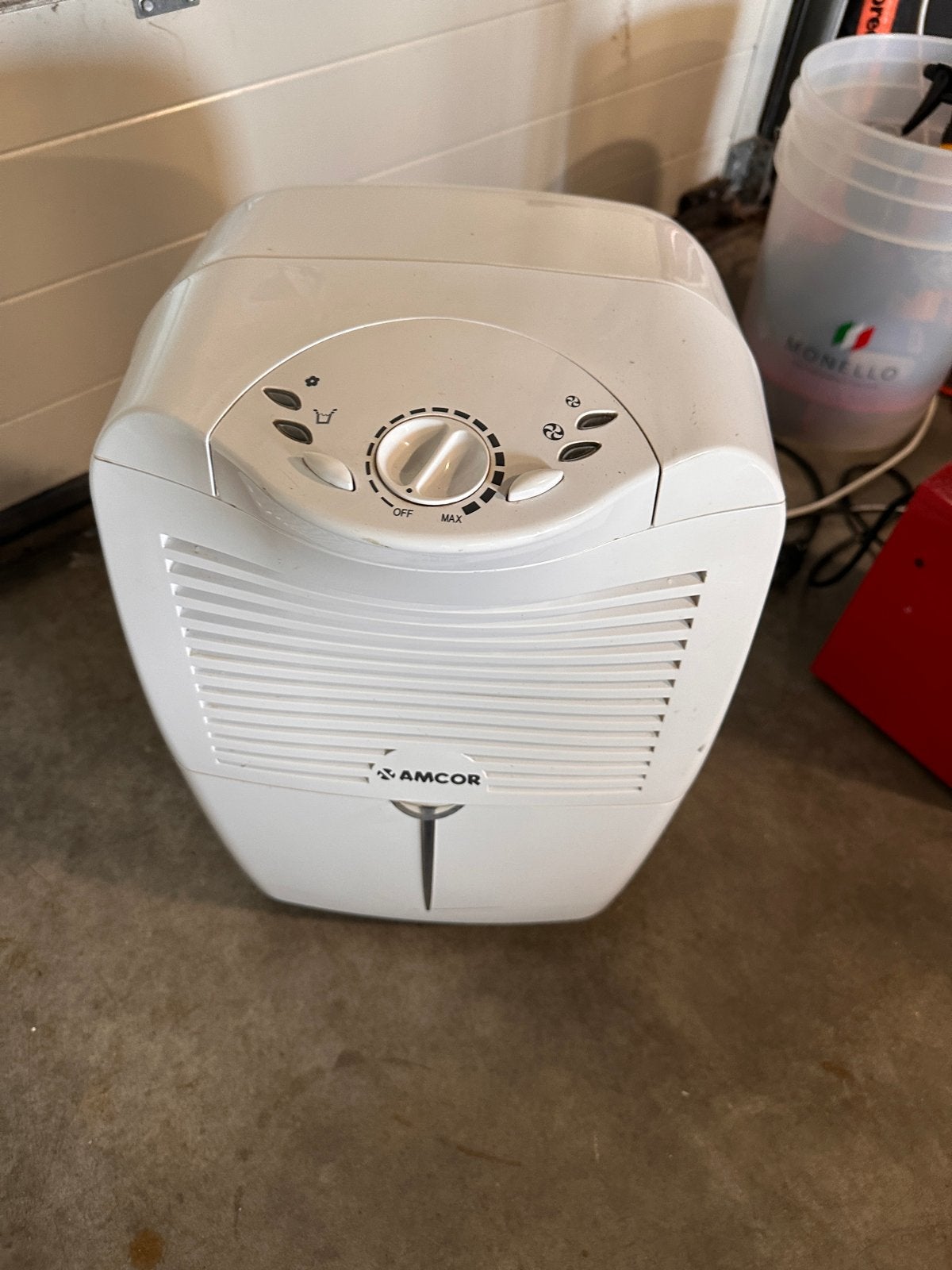 Amcor Luchtontvochtiger - Wit, zo goed als nieuw!, Witgoed en Apparatuur, Ophalen of Verzenden, Zo goed als nieuw, Luchtontvochter