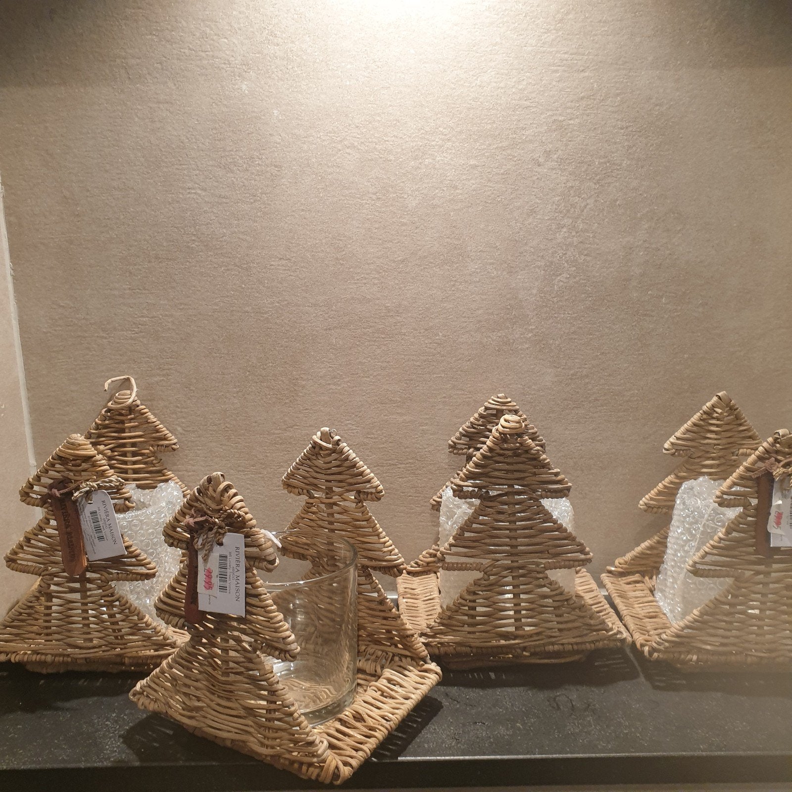 riviera maison rustic rattan tree votive 35%, Ophalen, Nieuw