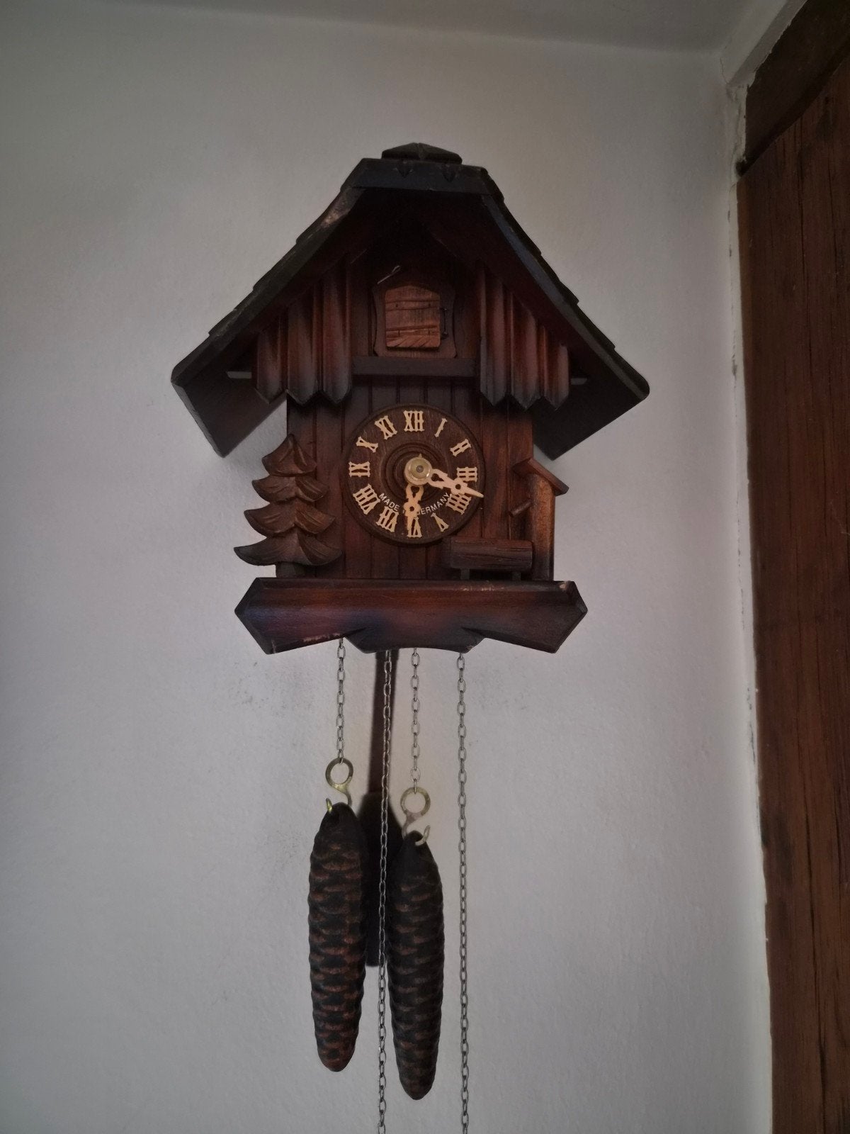 Koekoeksklok chalet, geheel nagezien, Ophalen of Verzenden