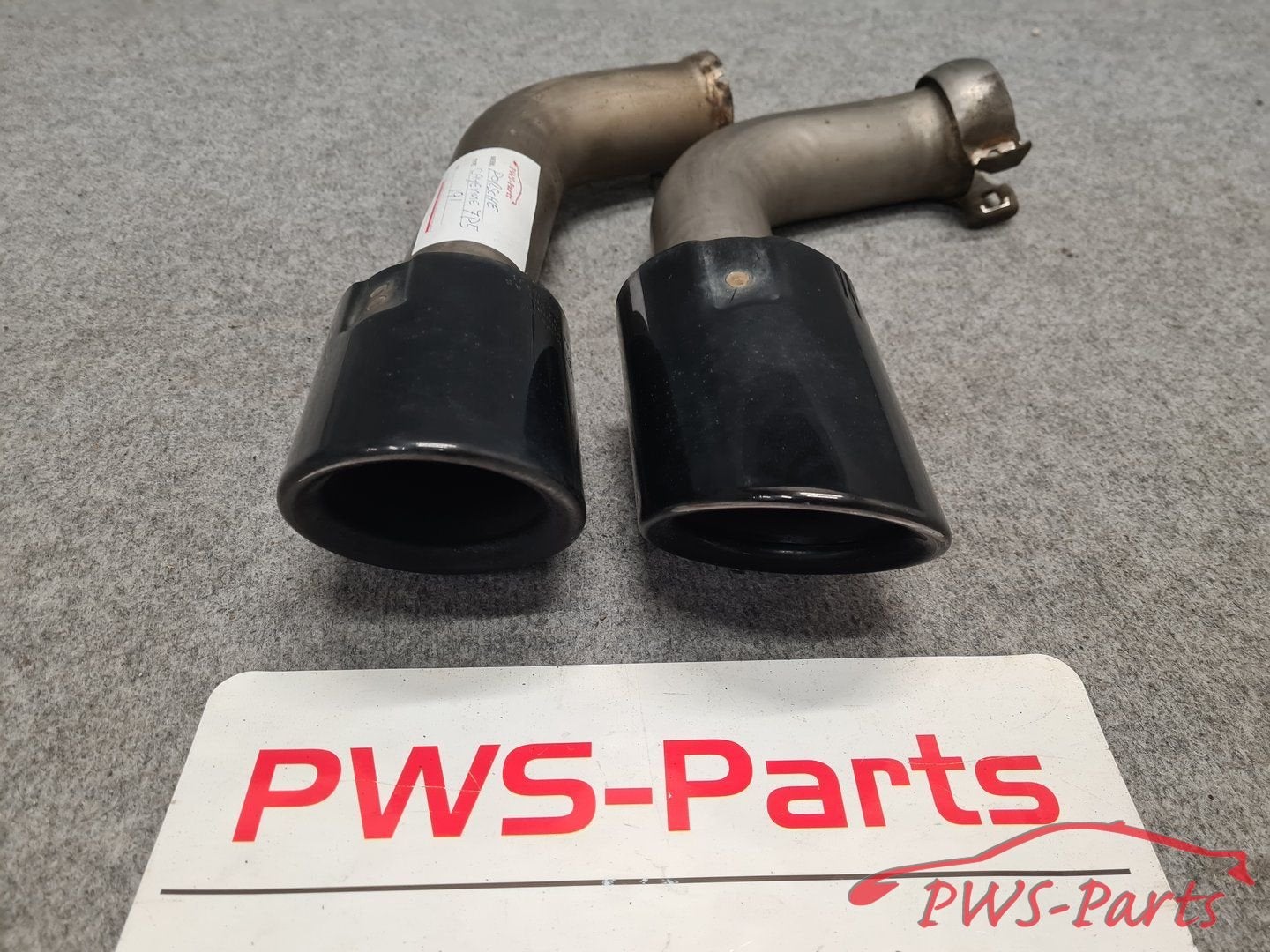 PORSCHE CAYENNE 7P5 EINDPIJP LINKS ORIGINEEL, Gebruikt, -, -, Porsche