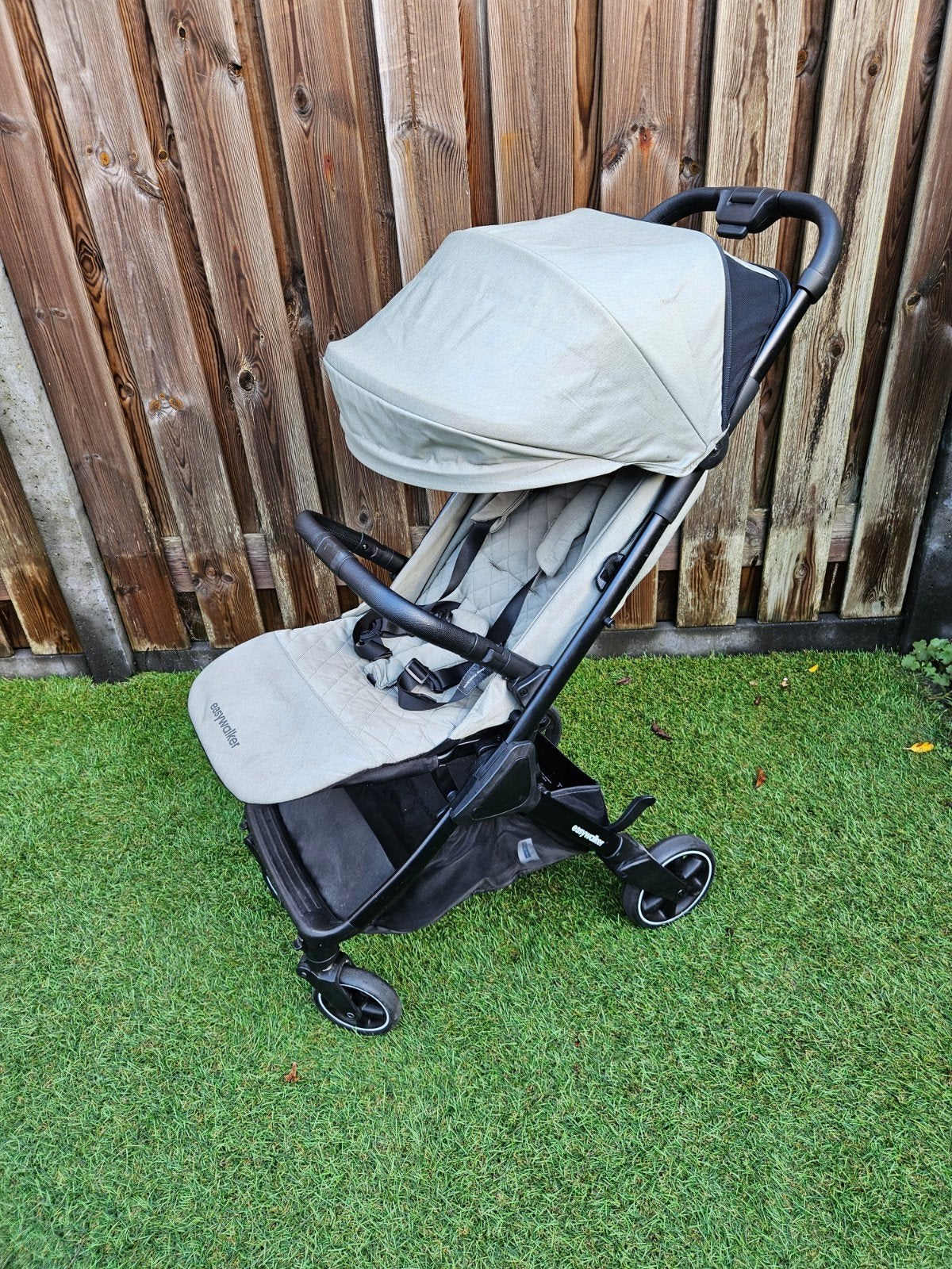 Easywalker Jackey buggy Agave Green, Ophalen, Zo goed als nieuw, Overige merken, Verstelbare rugleuning
