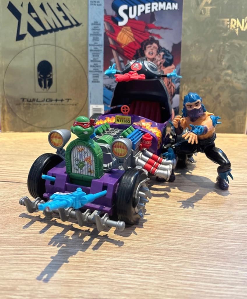Shredder mobil TMNT 1991, Ophalen of Verzenden, Gebruikt