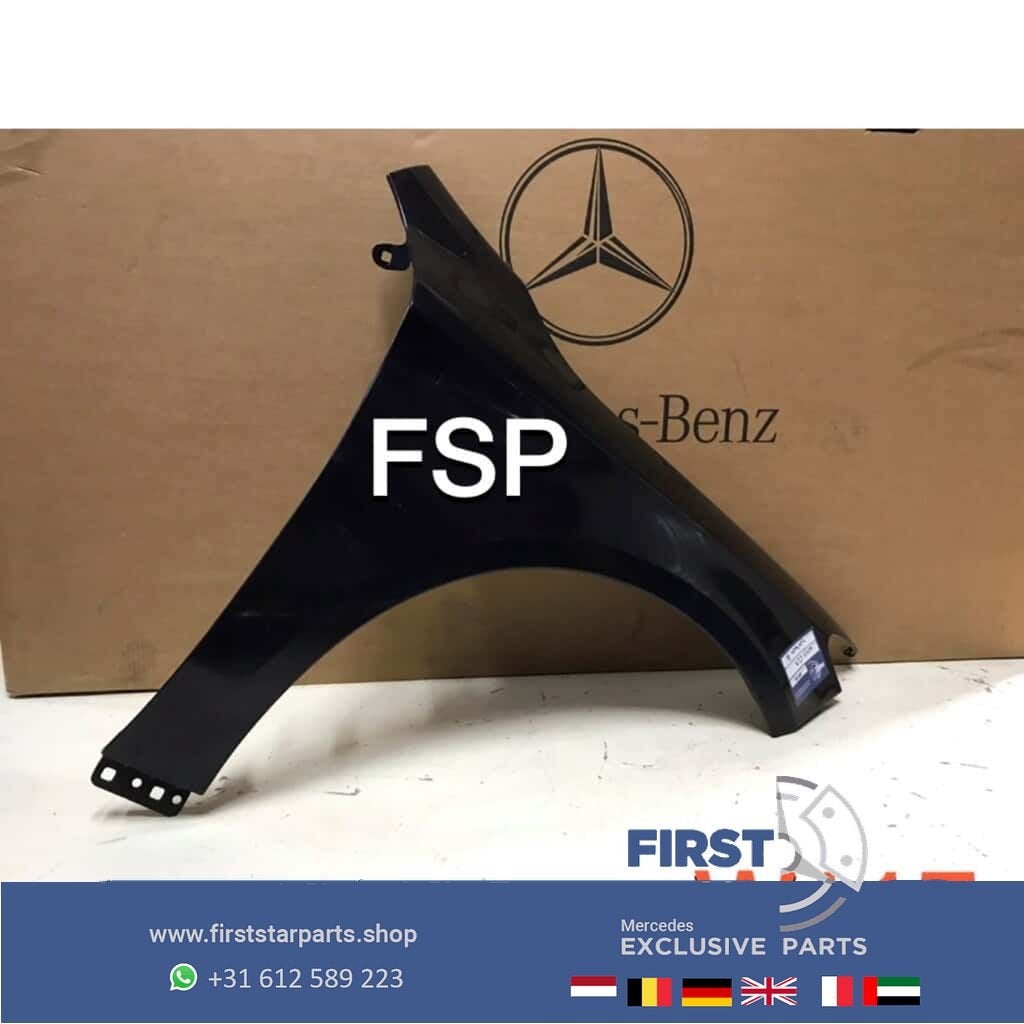 W117 CLA Zijscherm rechts Mercedes 2018 rechter voorscherm, Gebruikt, -, Rechts, Ophalen of Verzenden