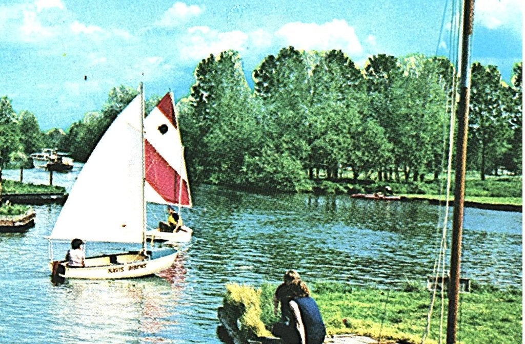 38167	Loenen a d Vecht	1977 Utr	Gelopen met postzegel, Ophalen of Verzenden, 1960 tot 1980, Gelopen, Utrecht