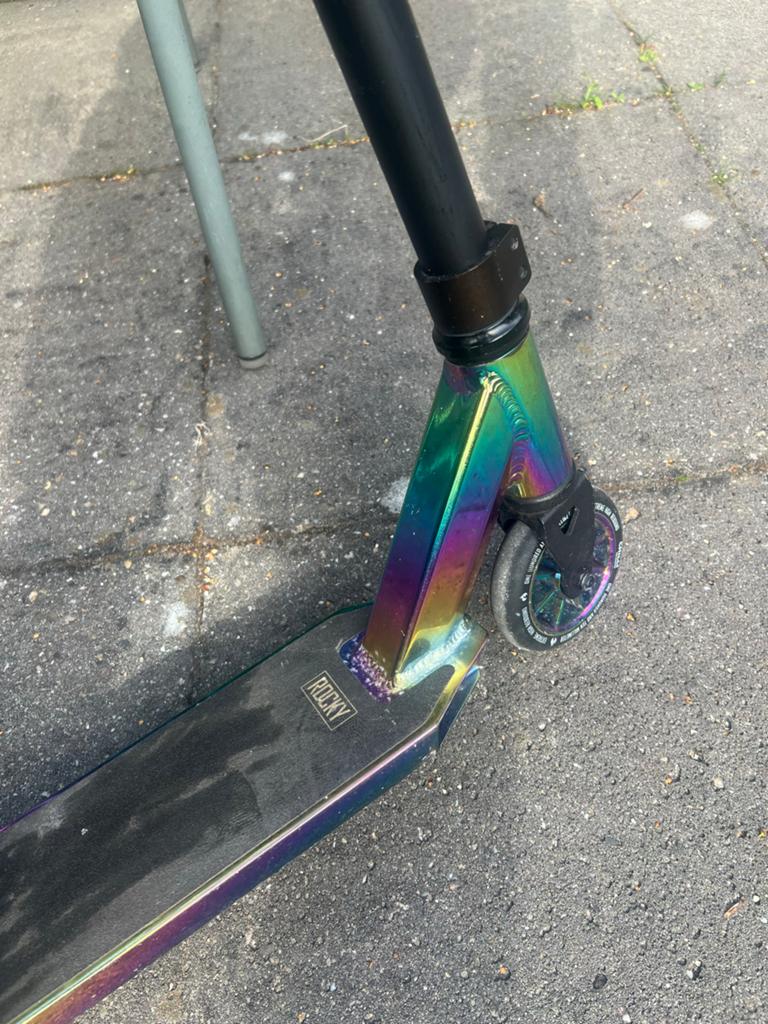 Rocky chilli pro scooter stunt step, Fietsen en Brommers, Ophalen of Verzenden, Gebruikt, Gewone step