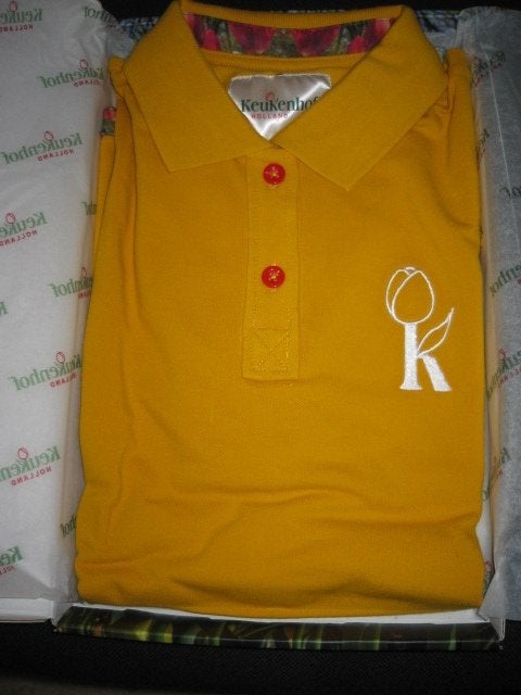 Poloshirt Keukenhof collectors item (NIEUW), Maat 38/40 (M), Geel, Nieuw, Ophalen of Verzenden