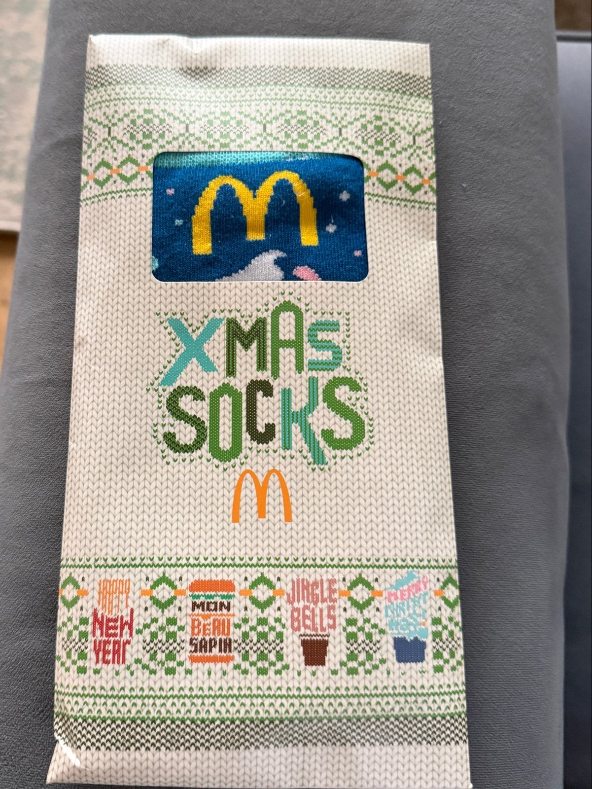 McDonald's XMAS Sokken - Maat 41-43, Ophalen of Verzenden, Nieuw, Maat 39 t/m 42, Overige kleuren