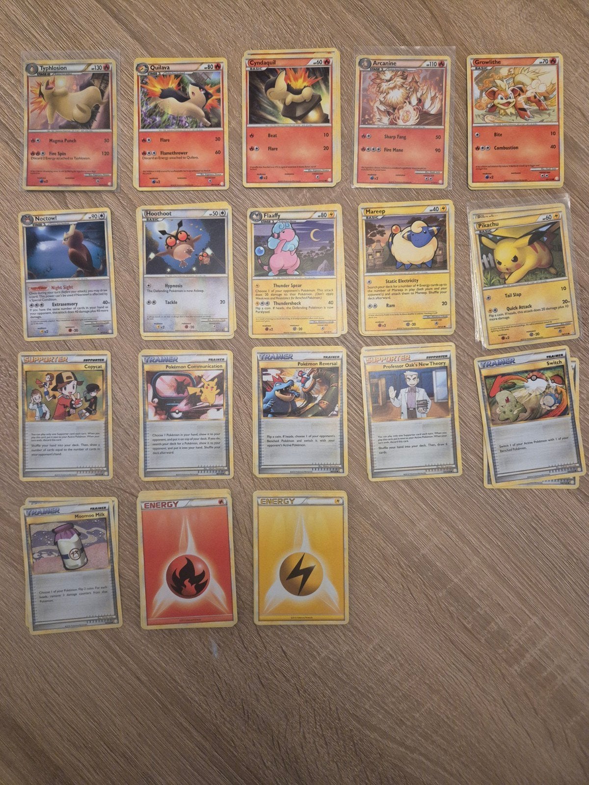 Pokémon HeartGold & SoulSilver Ember Spark Theme Deck, Ophalen of Verzenden, Zo goed als nieuw, Speeldeck