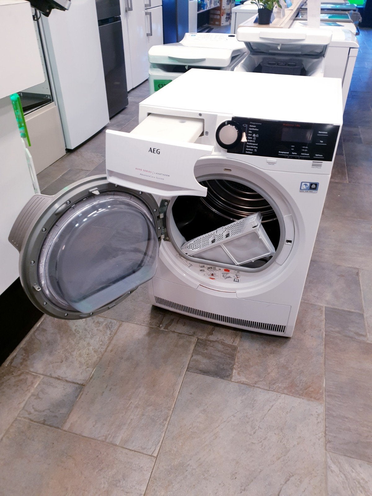 warmptepomp droger AEG 8kg Lavatherm ️a++ INC GARANTIE, Overige typen, 8 tot 10 kg, Refurbished, Ophalen of Verzenden