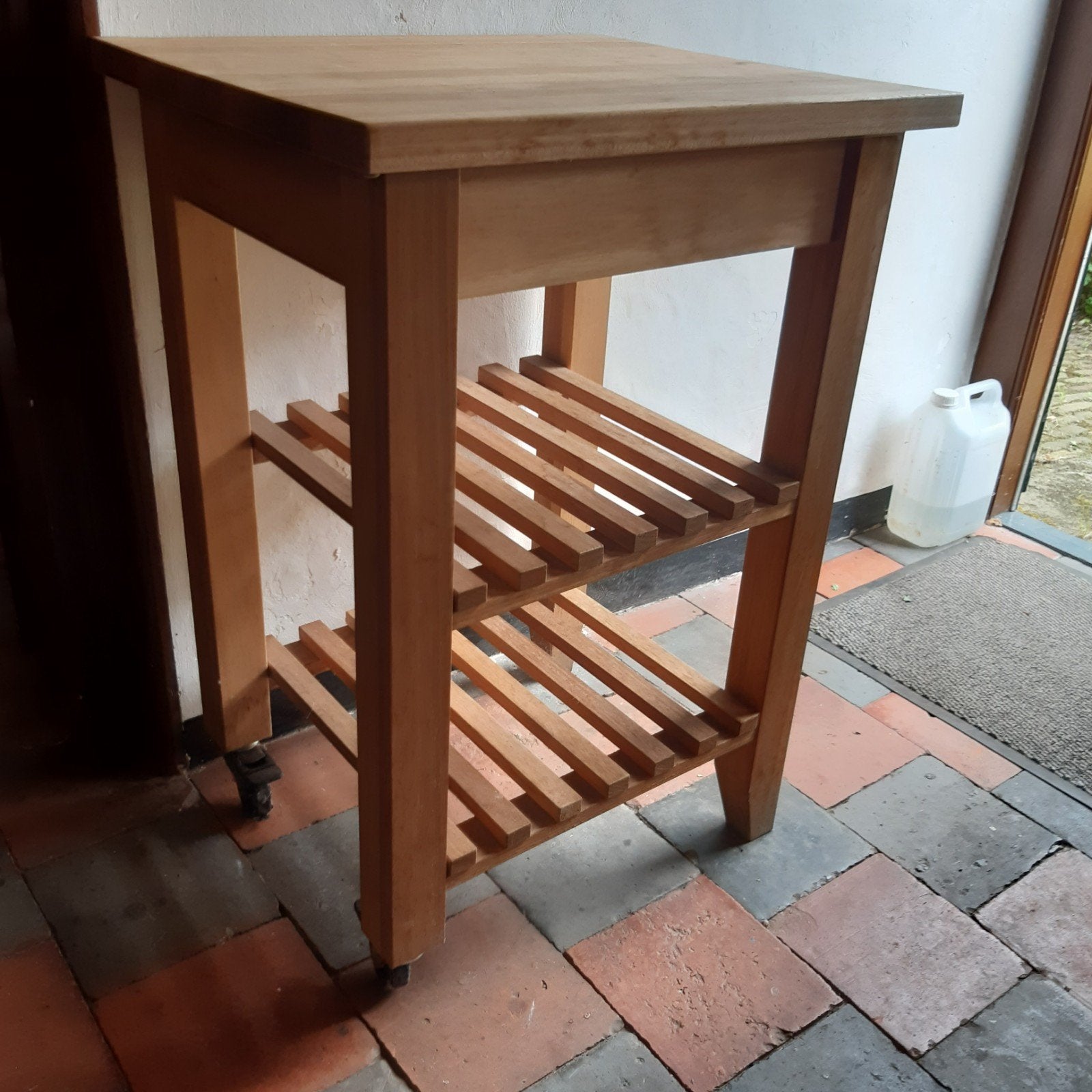Ikea keukentrolley, Ophalen, 50 tot 100 cm, Zo goed als nieuw, 25 tot 50 cm