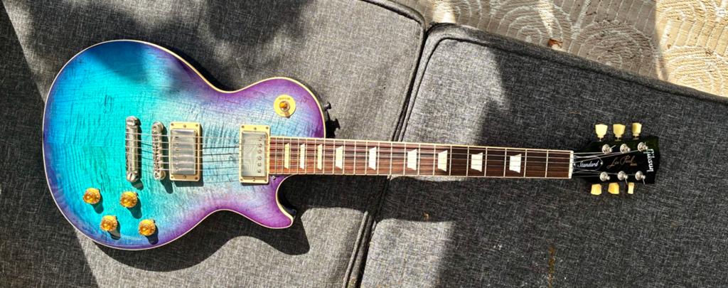 Gibson Les Paul Standard 50s Blueberry Burst, Ophalen of Verzenden, Zo goed als nieuw, Solid body, Gibson