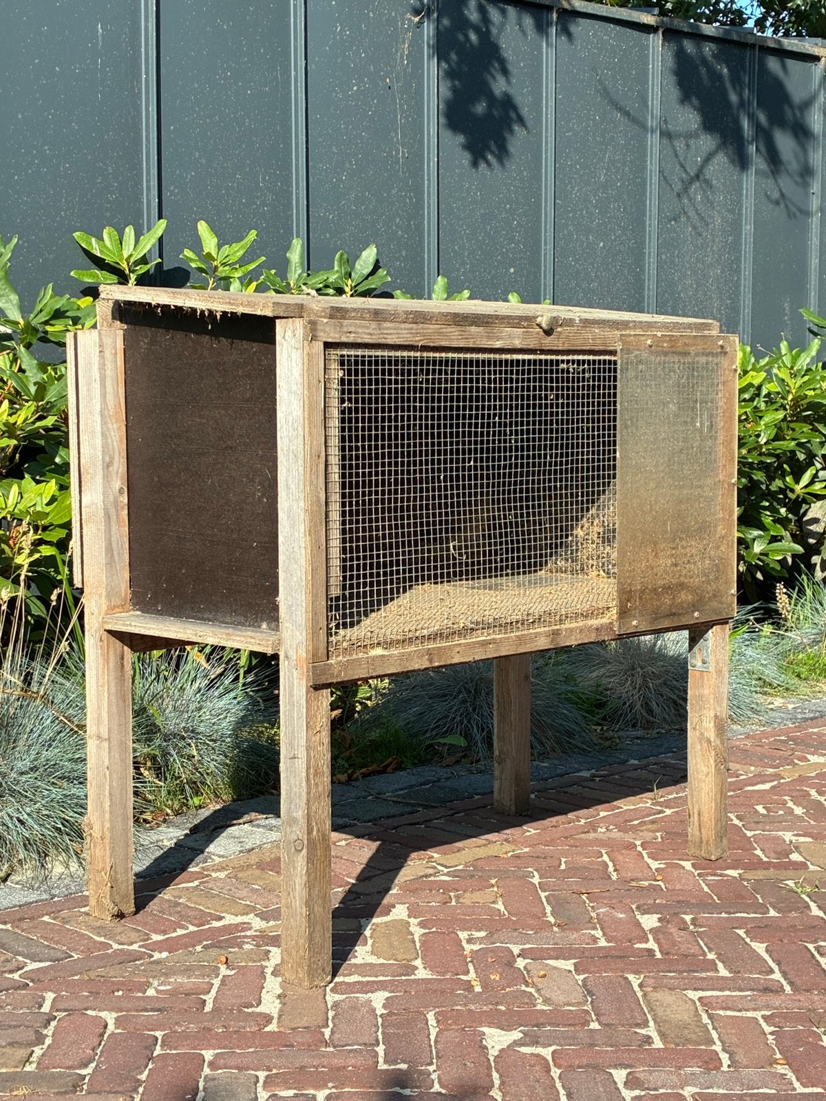 *GRATIS* Zelfbouw konijnenkooi 100cm, Kooi, Gebruikt, 75 tot 110 cm, Ophalen