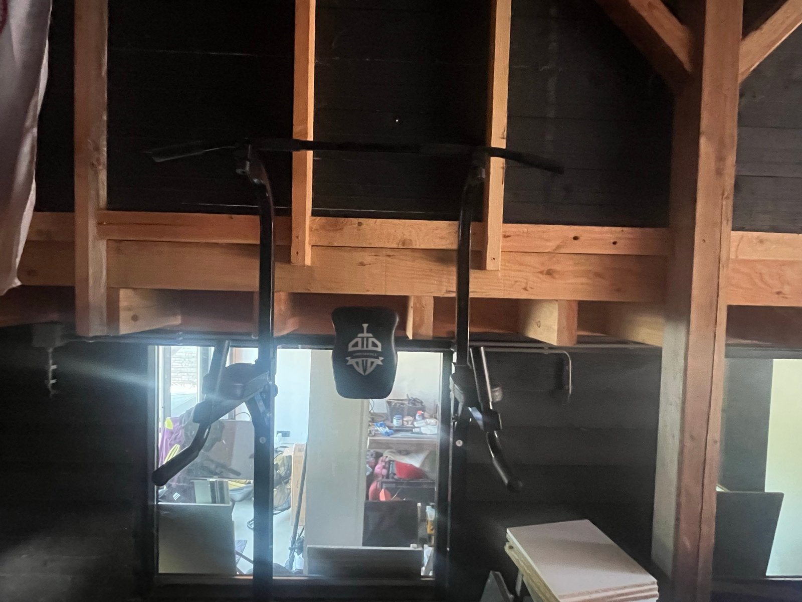 Power Tower / Optrekstation -, Ophalen, Zo goed als nieuw, Armen, Oprekstang