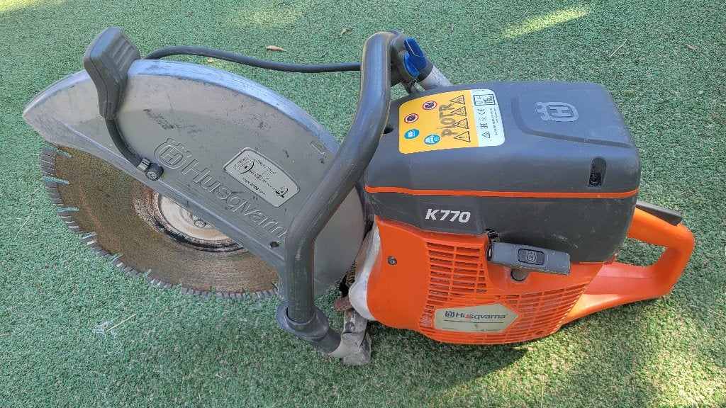 Doorslijper Bandenzaag Husqvarna K770, Ophalen, Zo goed als nieuw, Overige soorten, Husqvarna
