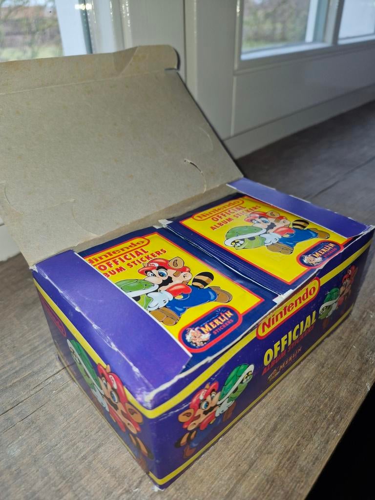 Nintendo album stickers 100x, Ophalen of Verzenden