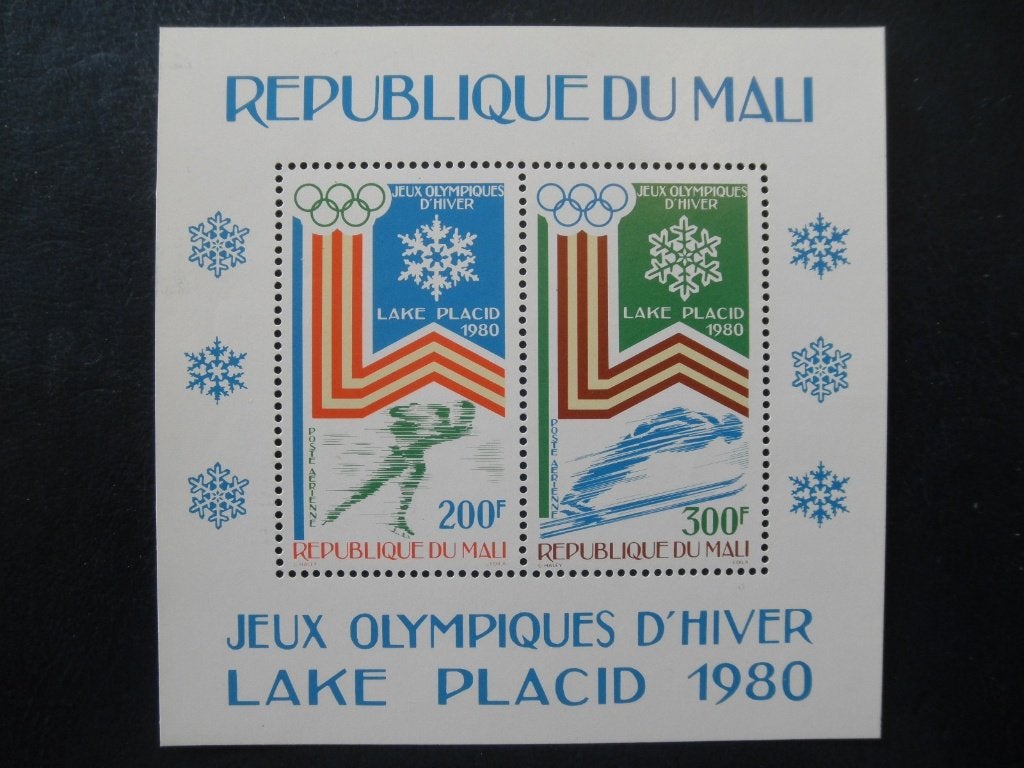 Postzegels Olympische Spelen Mali 1980 - cw 3,50 postfris., Ophalen of Verzenden, Postfris, Sport