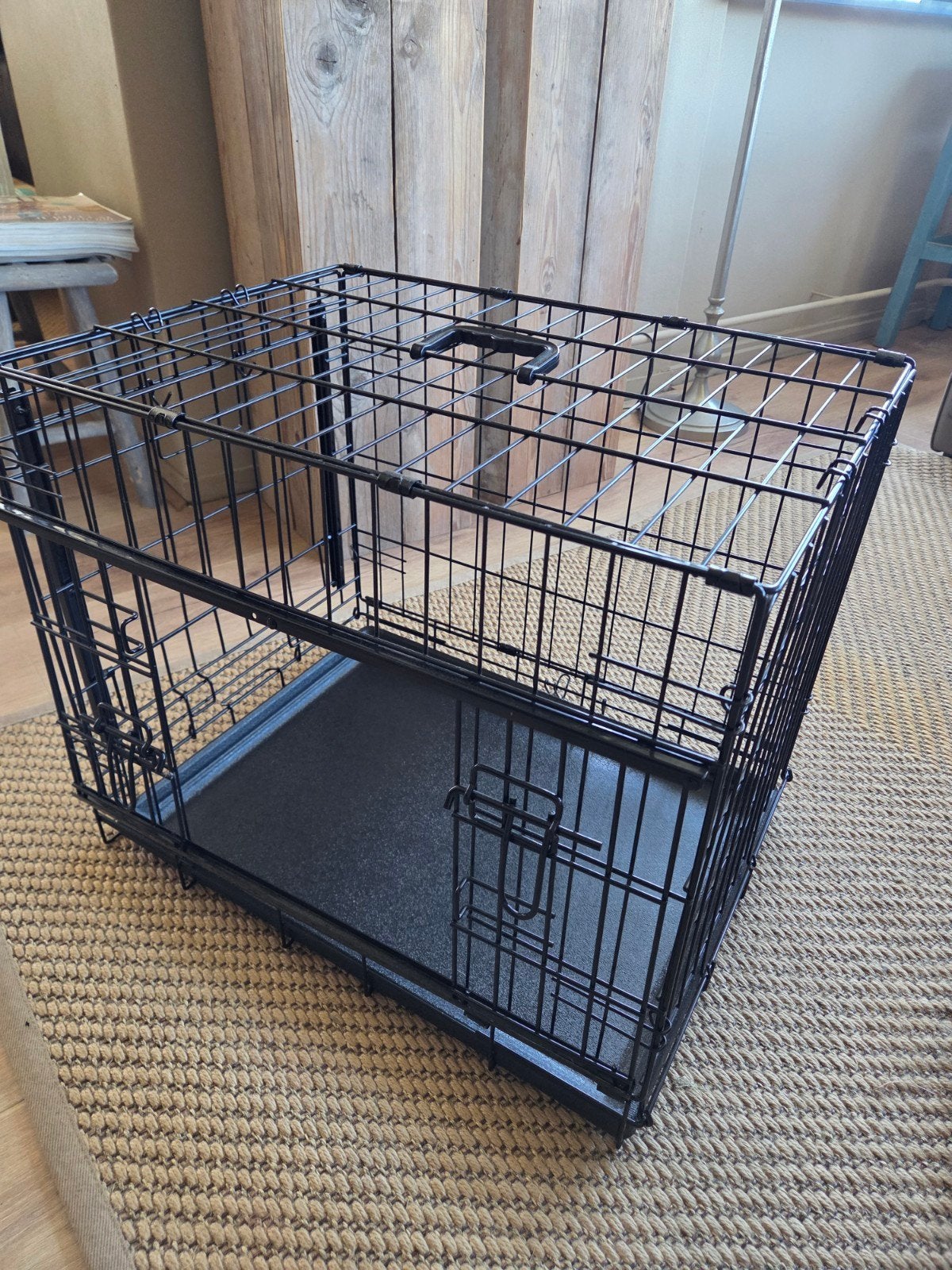 Hondenbench zwart. splinternieuw/nooit gebruikt, Dieren en Toebehoren, Ophalen of Verzenden, Nieuw