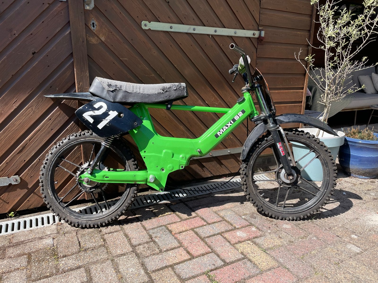 Rollend Puch Maxi crossframe, Ophalen, Gebruikt, Maxi