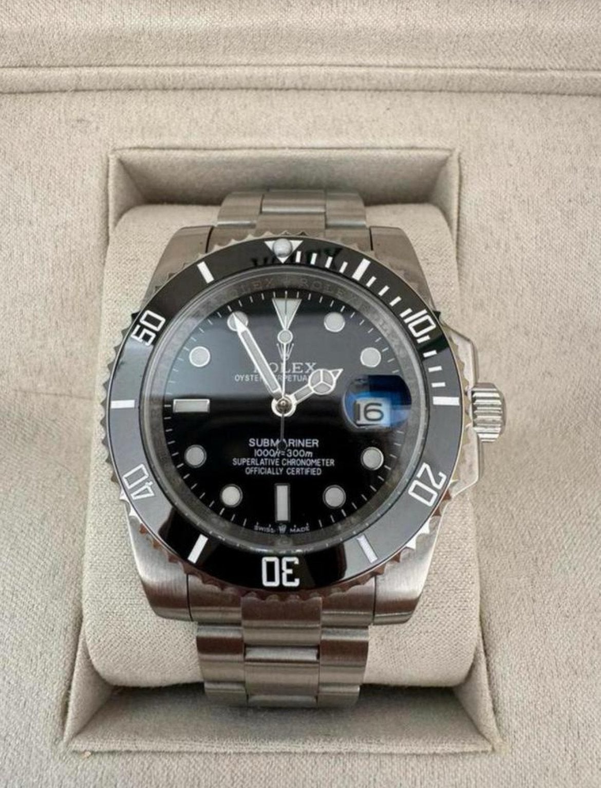 NIEUW - Rolex submariner - Black/Hulk, Staal, Polshorloge, Nieuw, Ophalen of Verzenden
