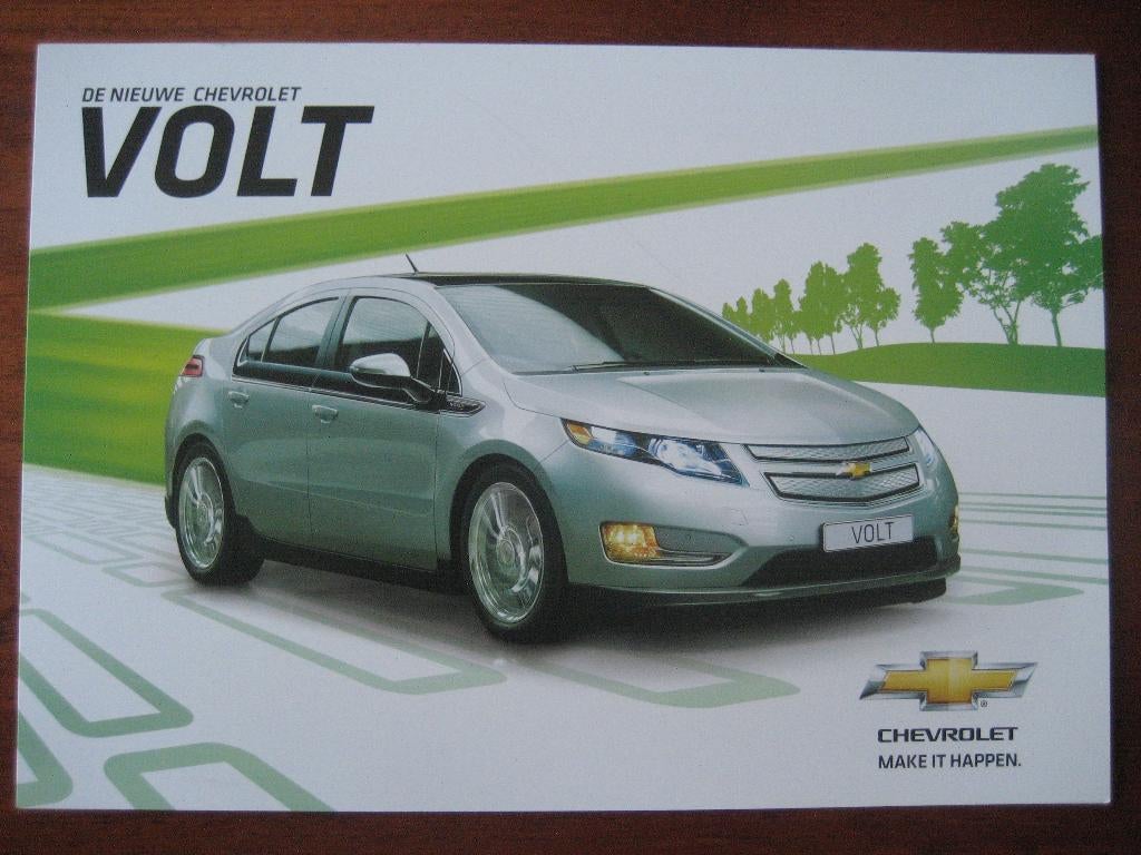 De nieuwe Chevrolet Volt (2011), Ophalen of Verzenden, Nieuw, Chevrolet