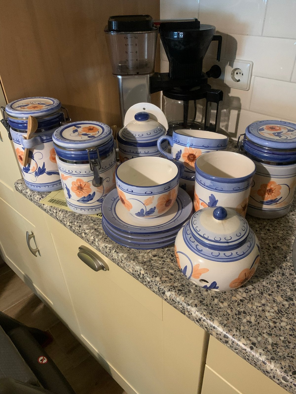 Prachtige potten en servies uit verzameling, Huis en Inrichting, Keramiek, Landelijk/Boerenbont, Ophalen of Verzenden, Zo goed als nieuw