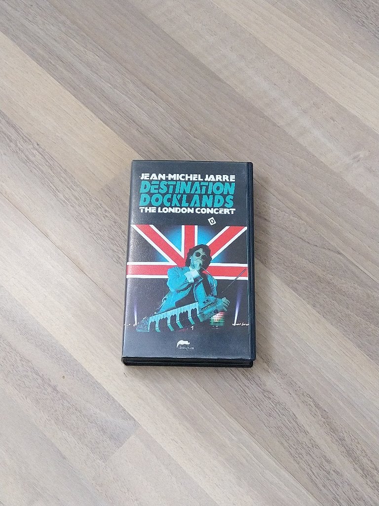 Jean-Michel Jarre - Destination Docklands VHS, Ophalen, Gebruikt, Alle leeftijden, Muziek en Concerten