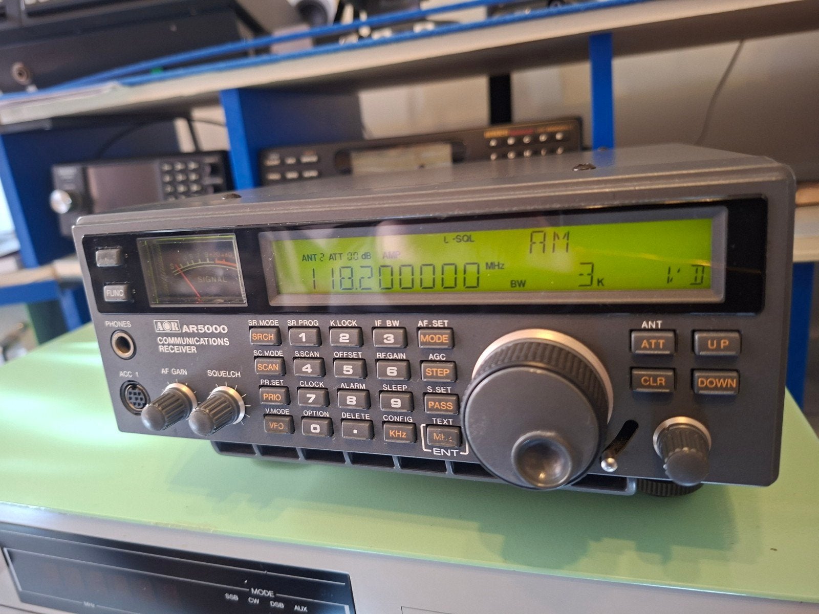 AOR-AR 5000 Legendarische HF-VHF-UHF  ontvanger👈, Telecommunicatie, Ophalen of Verzenden, Ontvanger