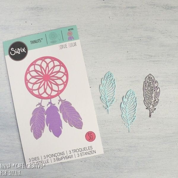 Sizzix thinlits dream away.  661245., Overige thema's, Gereedschap of Toebehoren, Nieuw, Overige merken