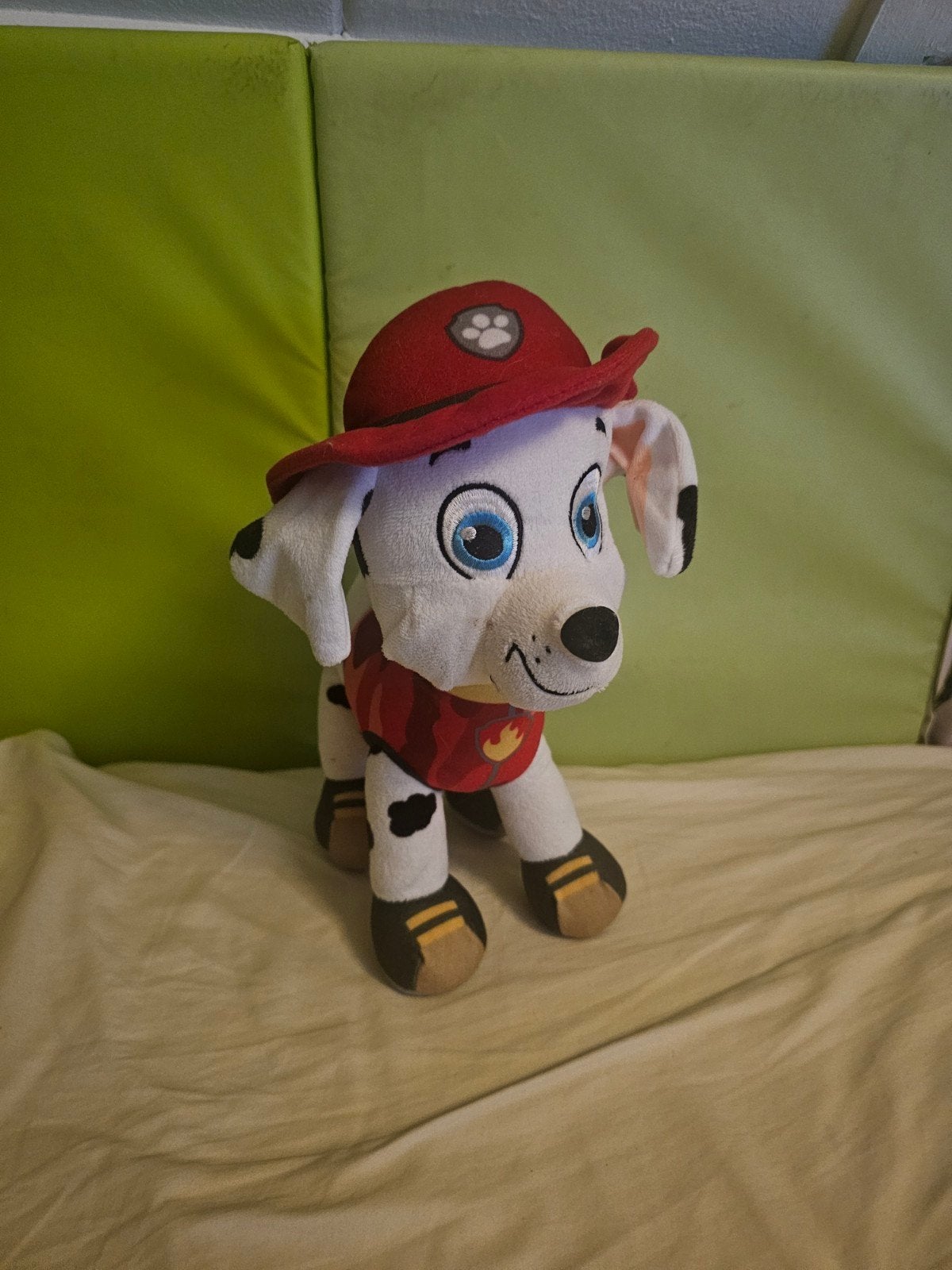 Paw Patrol Marshall knuffel, Zo goed als nieuw, Middelgroot (20 tot 80 cm), Wit, Paw Patrol