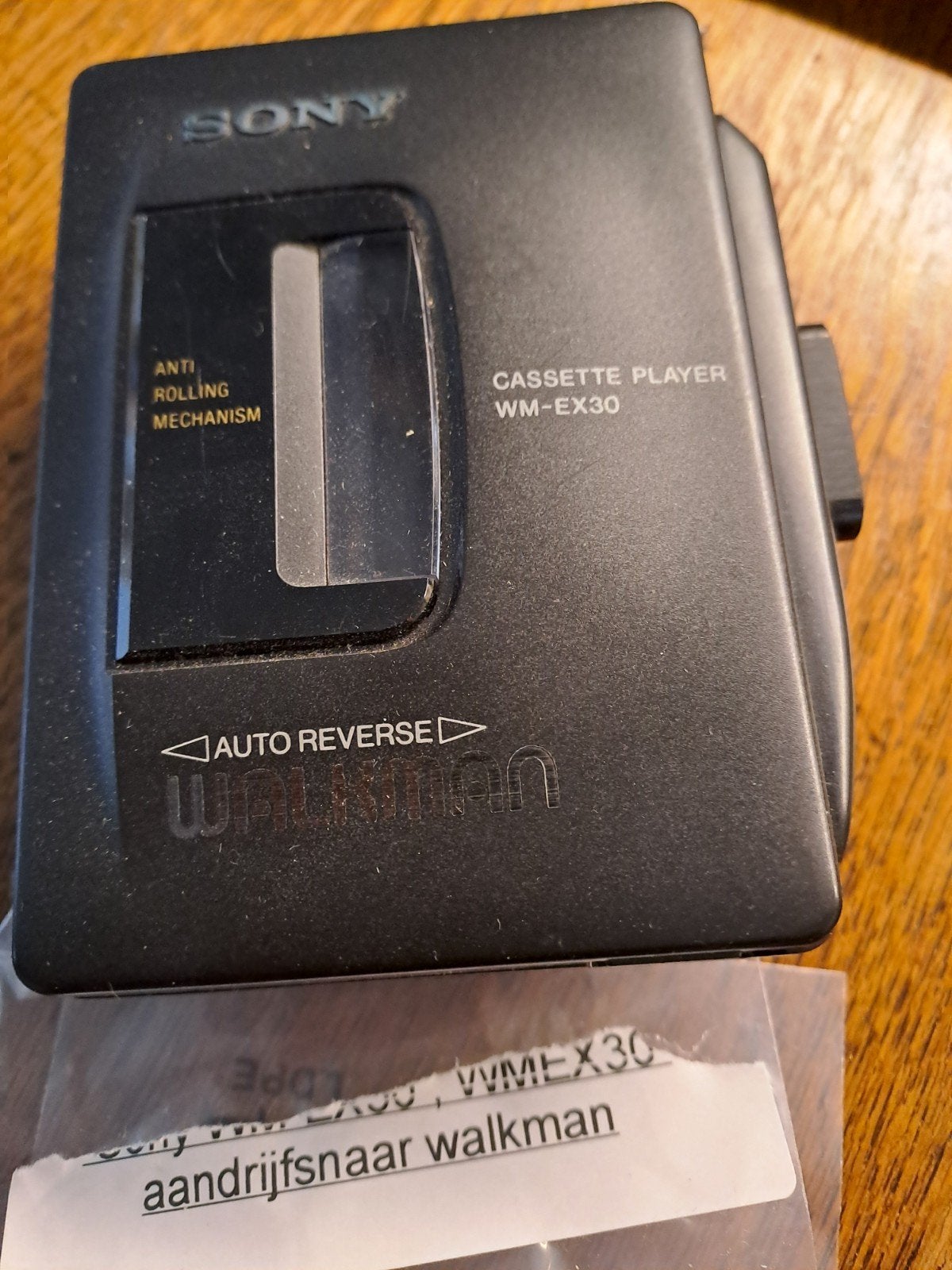 Sony Walkman cassette speler WM-EX30, Audio, Tv en Foto, Walkmans, Discmans en Minidiscspelers, Ophalen of Verzenden, Walkman
