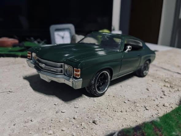 Chevrolet Chevelle SS 1970 1:18, Verzenden, Zo goed als nieuw, Auto, ERTL