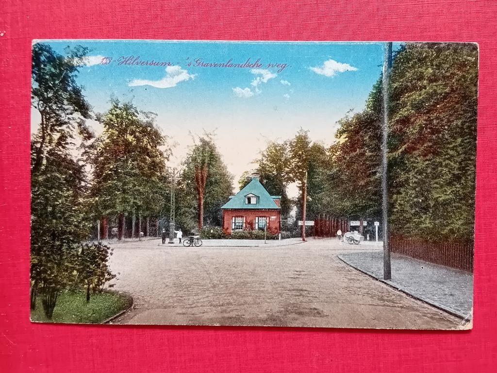 Ansichtkaart Hilversum, Ophalen of Verzenden, Noord-Holland