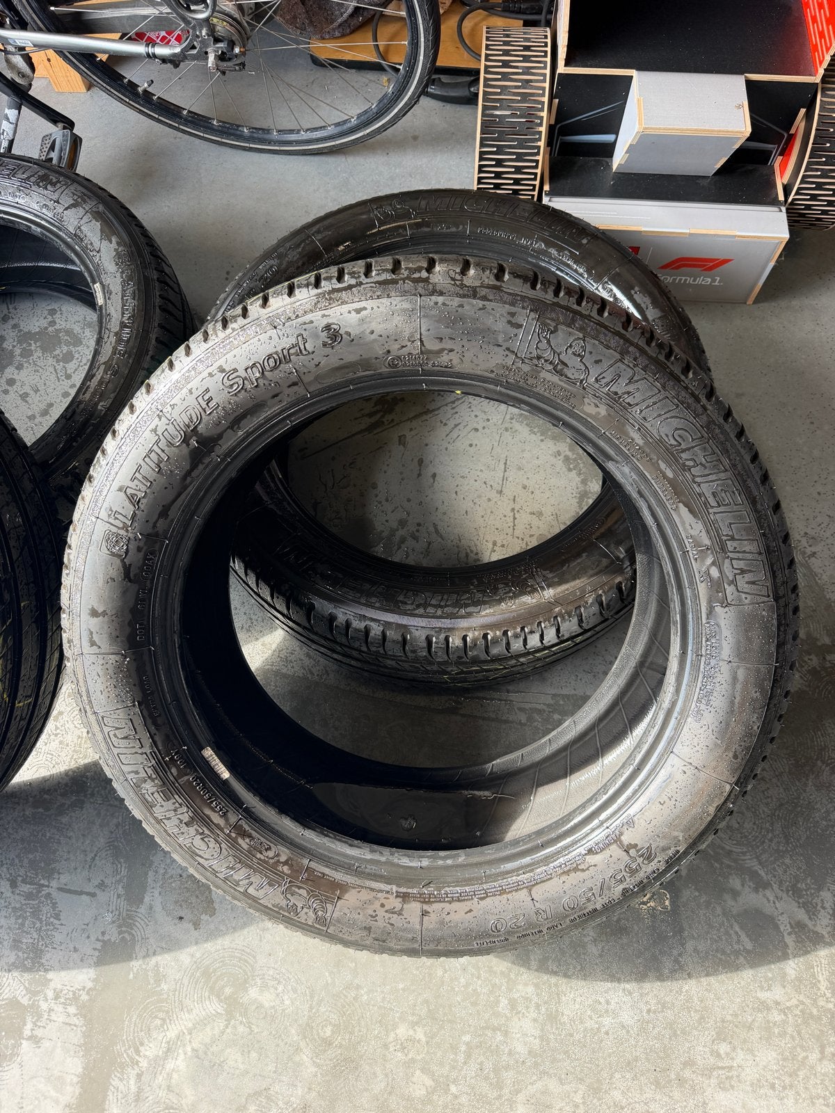 4x Michelin Latitude Sport 3 Zomerbanden 255/50 R20, Auto-onderdelen, Banden en Velgen, Ophalen, Gebruikt, 255 mm, Band(en)