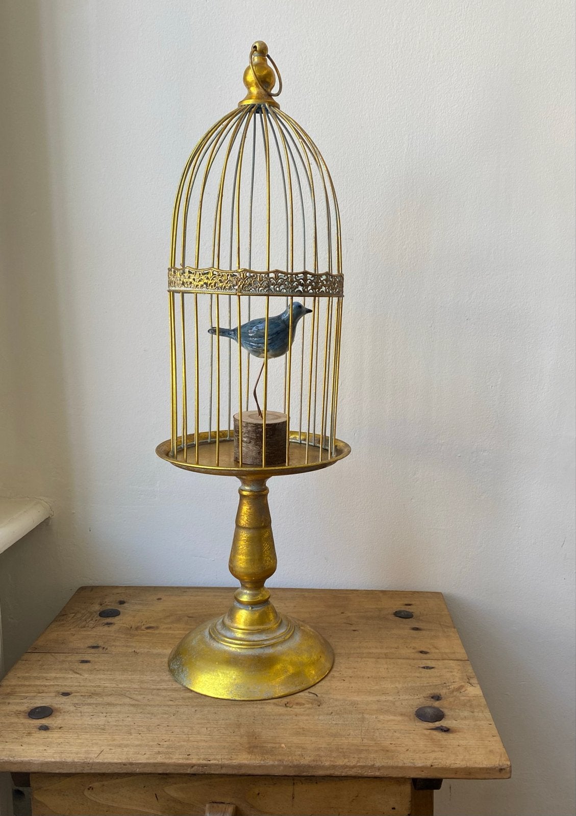 Decoratieve vogelkooi, Ophalen, Gebruikt, Klassiek, Goud