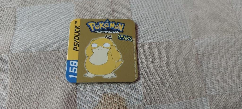 magneet speelgoed pokemon panini staks Psyduck 2003, Ophalen of Verzenden, Nieuw
