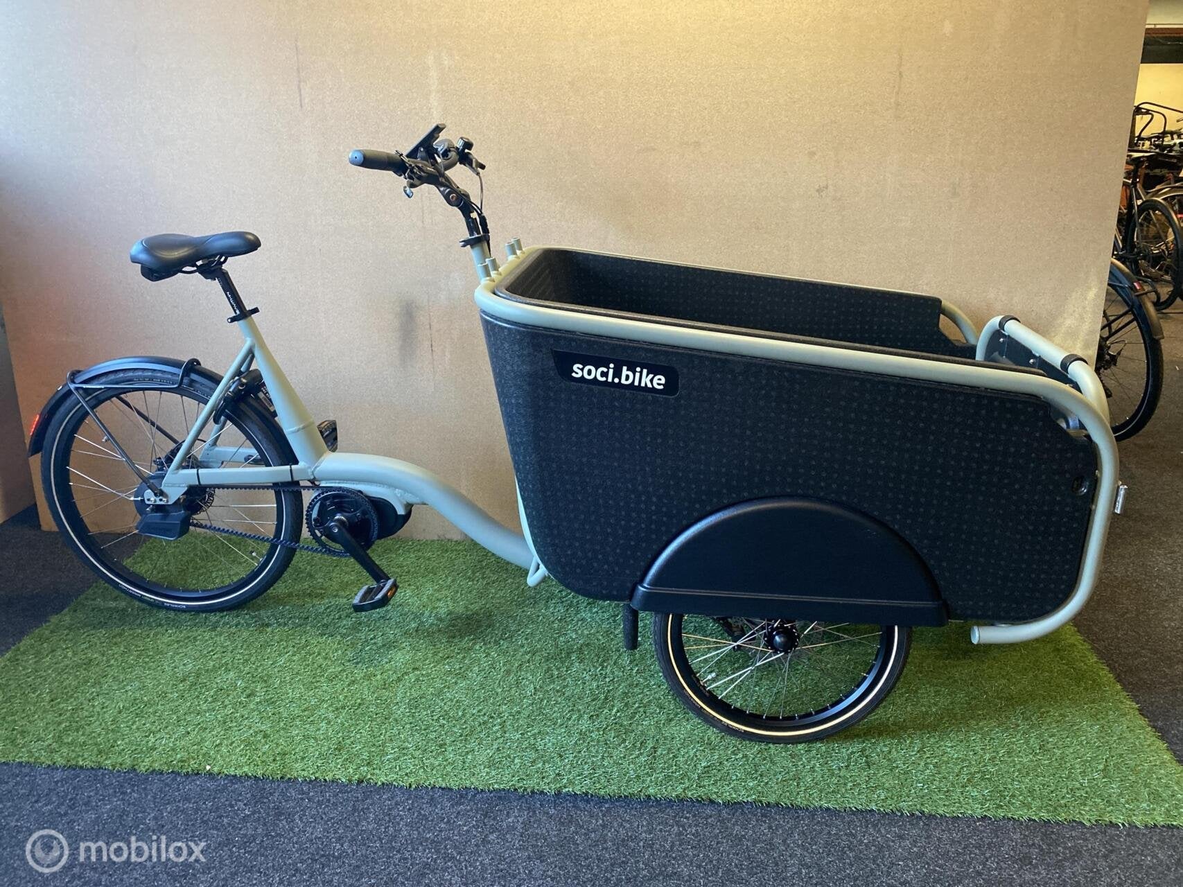 SOCI BIKE FAMILY NOV-2025 ELEKTRISCHE BAKFIETS SLECHTS 13 KM, Overige merken, SOCI BIKE, Nieuw, SOCI BIKE