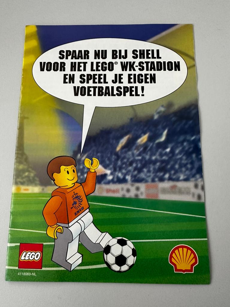 LEGO voetbalstadion uit 1998, Kinderen en Baby's, Speelgoed | Duplo en Lego, Ophalen, Zo goed als nieuw