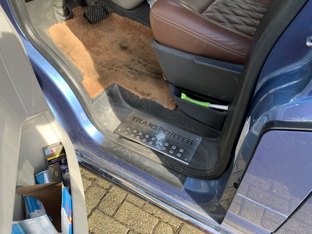 VW T6 Transporter instaplijsten, Niet ingevuld, Niet ingevuld, Niet ingevuld