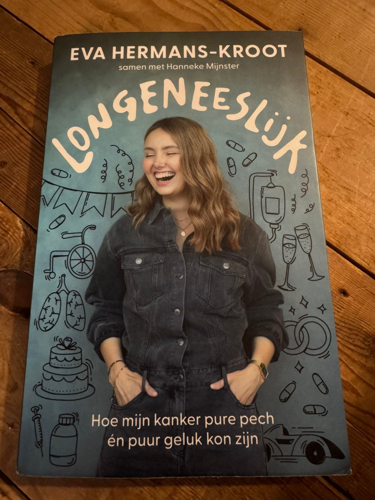 Eva Hermans-Kroot - Longeneeslijk, Ophalen of Verzenden, Zo goed als nieuw, Eva Hermans-Kroot; Hanneke Mijnster