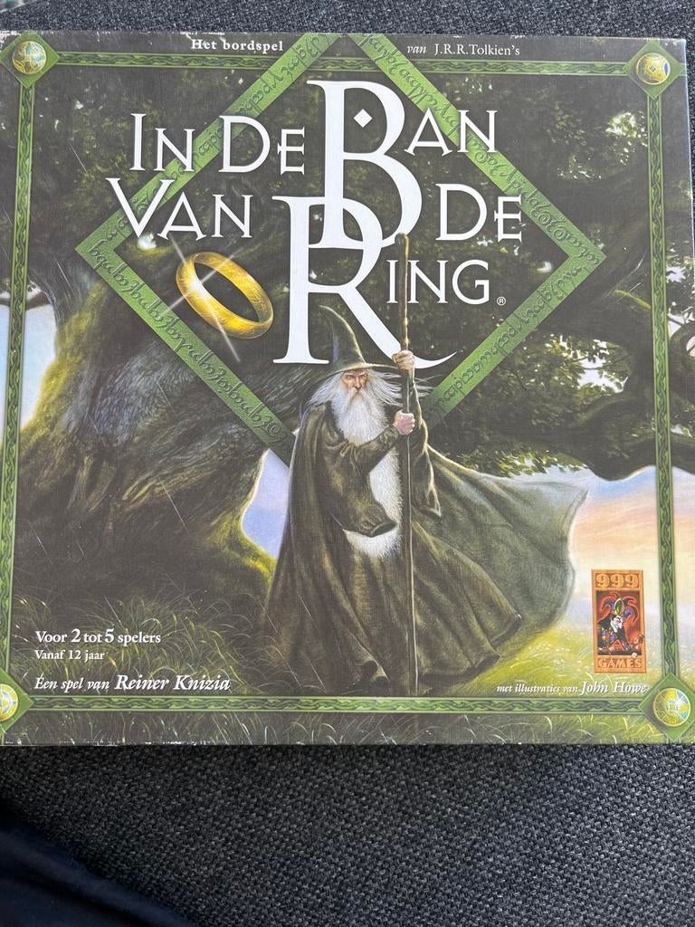 In de Ban van de Ring - Het Bordspel (Reiner Knizia), Hobby en Vrije tijd, Gezelschapsspellen | Bordspellen, Drie of vier spelers