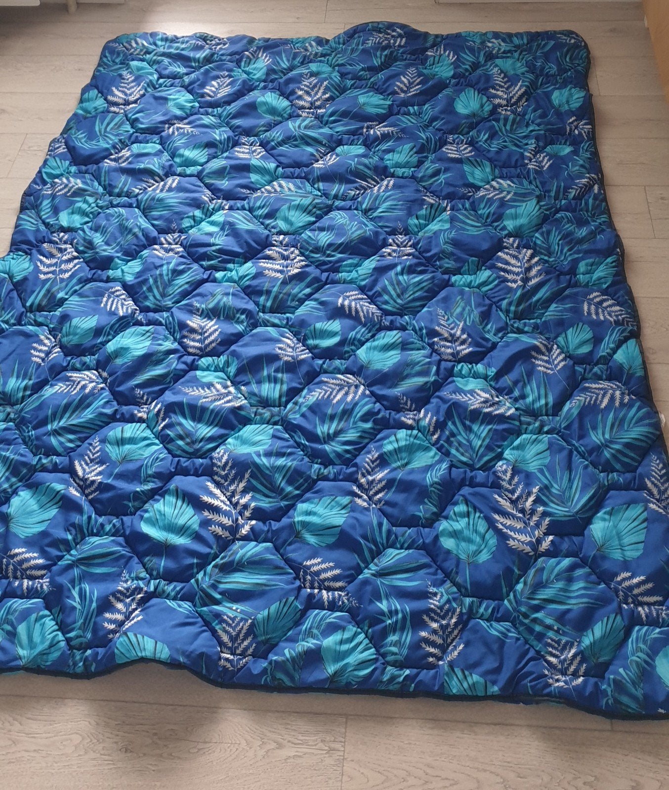 HappyBed dekbed 150 x 210, Ophalen, Eenpersoons, Blauw, Deken of Dekbed