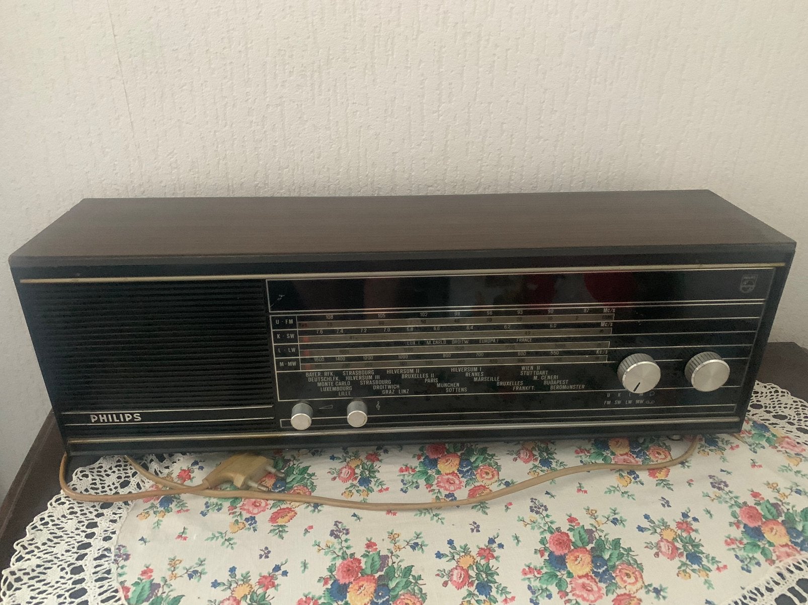 Oude philips radio, Antiek en Kunst, Antiek | Tv's en Audio, Ophalen