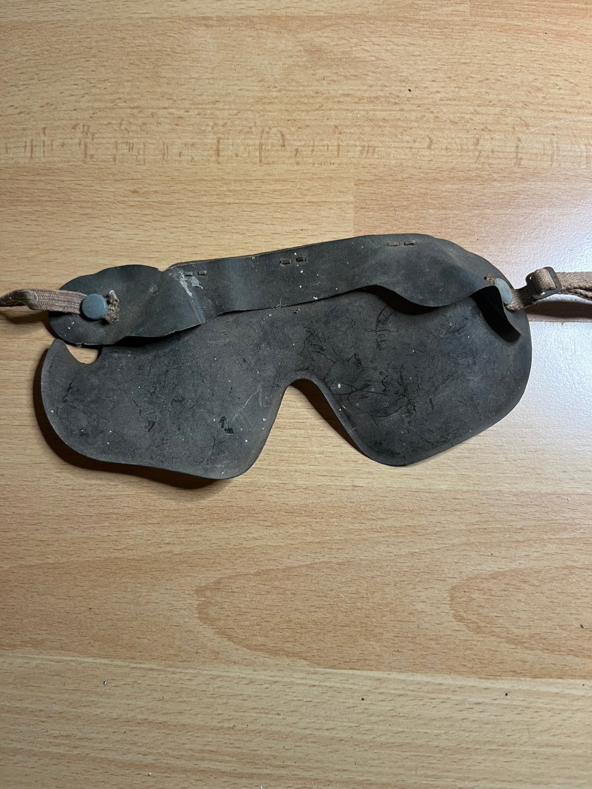 Stofbril goggles US ww2 wo2 wwii Bastogne schuurvondst, Verzamelen, Ophalen of Verzenden