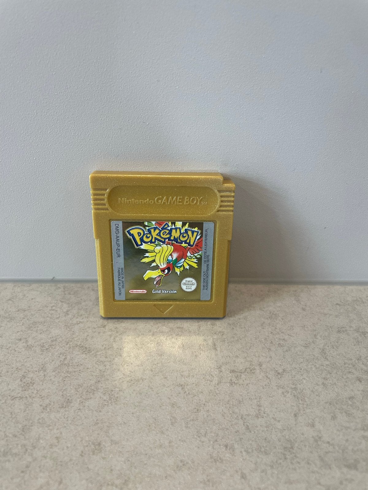 Game Boy Color met Pokémon Gold Version, Spelcomputers en Games, Spelcomputers | Nintendo Game Boy, Ophalen of Verzenden, Gebruikt