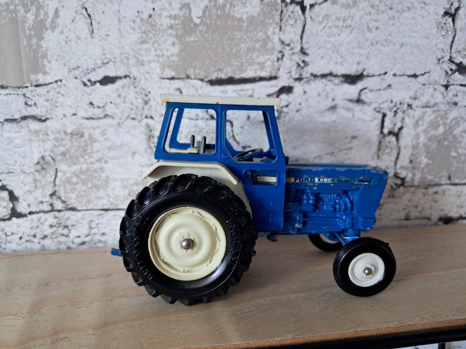 Britains Ford 6600 tractor, Hobby en Vrije tijd, Modelauto's | 1:32, Gebruikt, Tractor of Landbouw, Britains, Ophalen of Verzenden