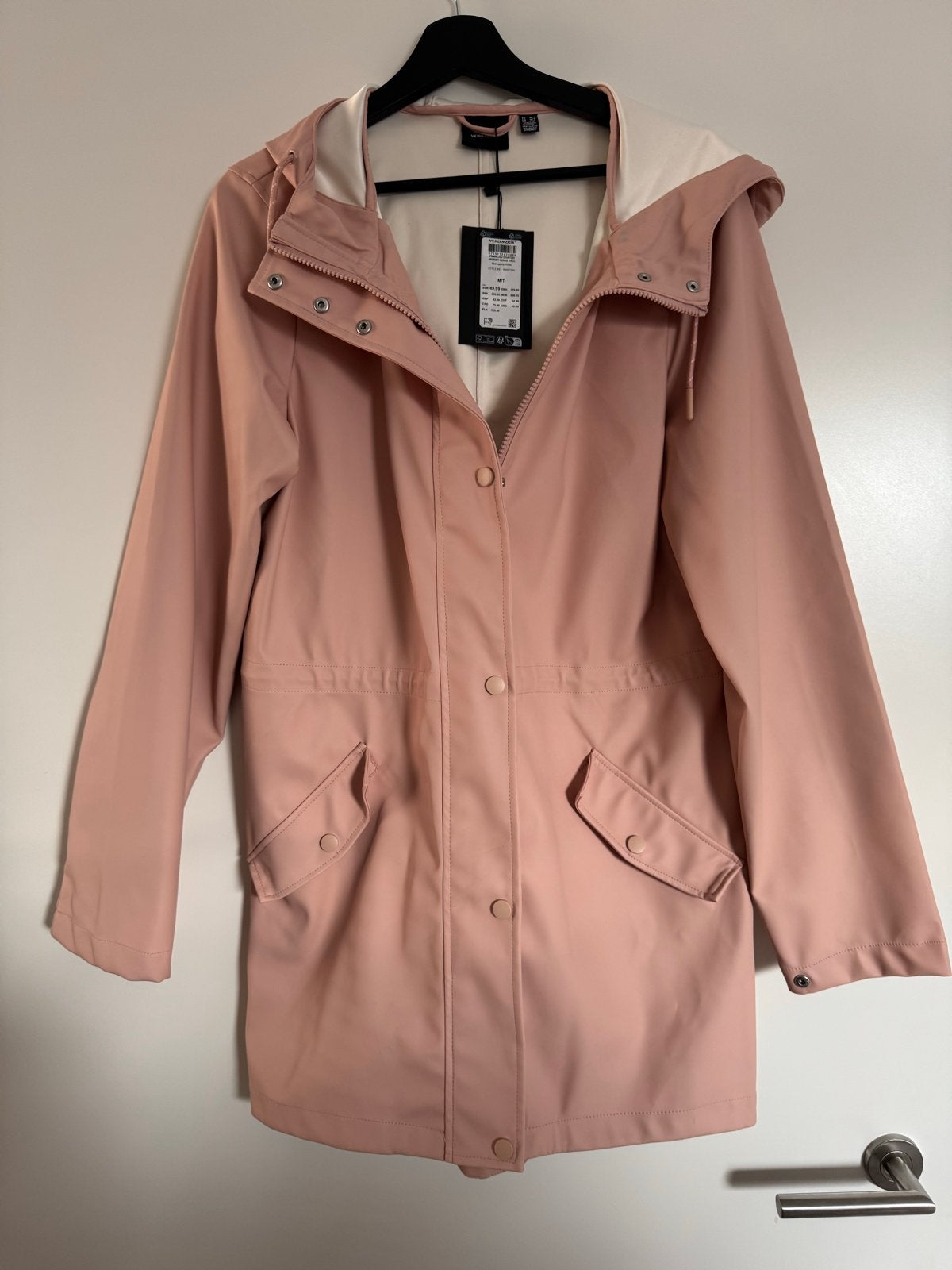 Nieuwe Only regenjas - Roze, Ophalen of Verzenden, Nieuw, Maat 38/40 (M), Roze