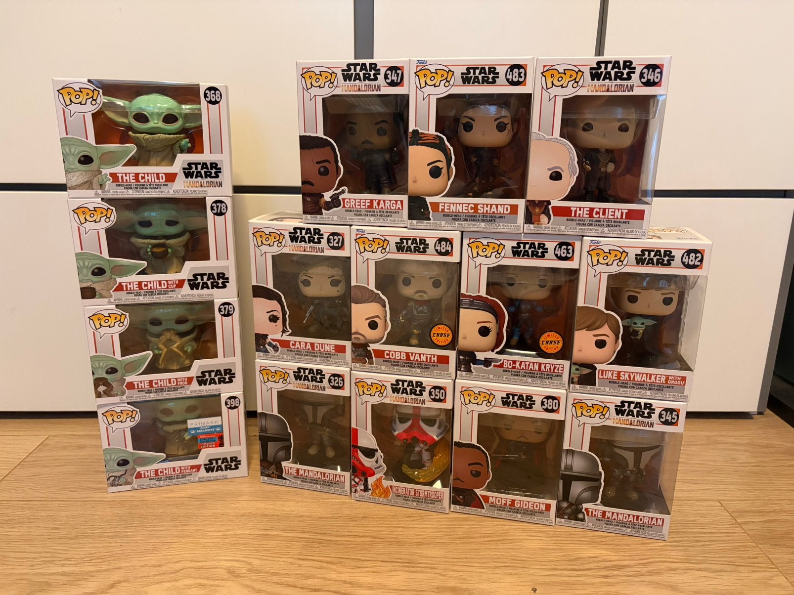 Grote collectie Funko Pop! Star Wars The Mandalorian, Ophalen of Verzenden, Zo goed als nieuw